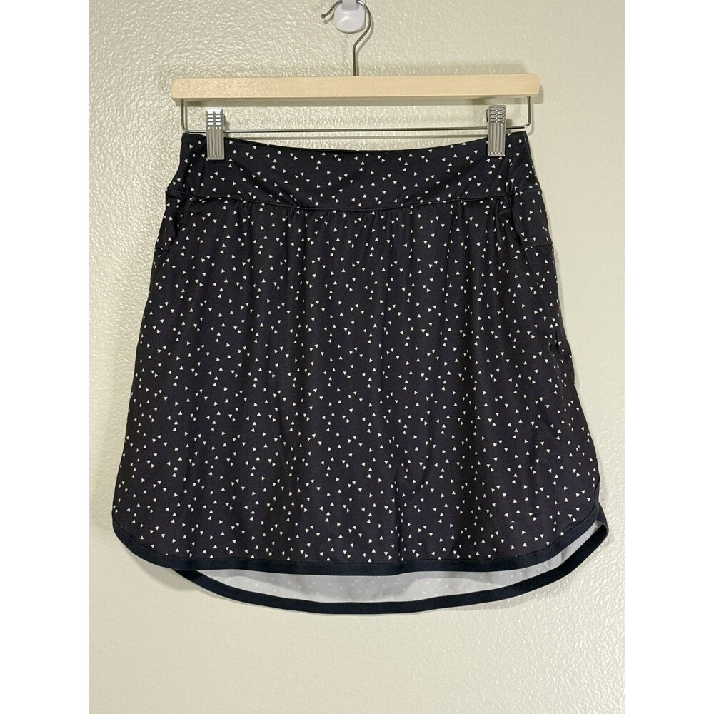 Nike Dri-Fit Printed Golf Skort Size Small Dark Gray AV3714 Athletic Pickleball